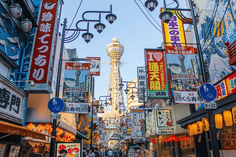 Osaka Private Highlights: Castle, Shinsekai & Dotonbori