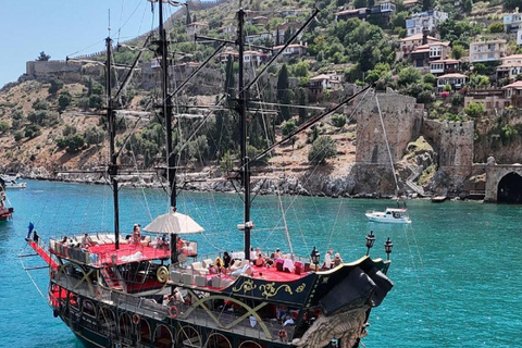 Pirate Tour on the Waterways of Alanya All Inclusive
