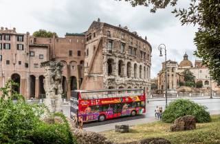Rom: City Sightseeing Hop-On/Hop-Off-Bus mit Audioguide