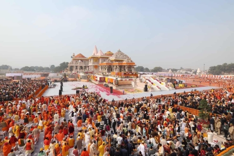 1 journée d'excursion à Ayodhya depuis l'aéroport de Varanasi