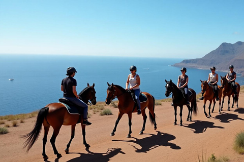 1-hour horseback ride in the south of Tenerife