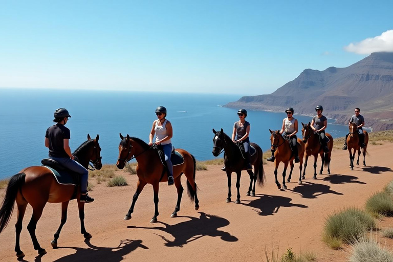 1-hour horseback ride in the south of Tenerife