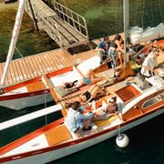 Comer See: Katamaran-Tour mit Aperitif