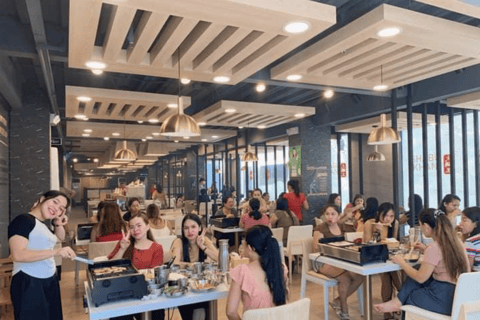 Boracay Buffet: Shabu Khan Korean BBQ or Hot Pot & Salad Bar C. Beef Shabu Shabu + Korean-Style buffet + Salad Bar