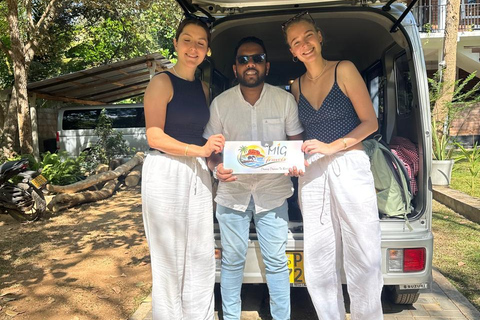 CMB/Negombo: Sigiriya, Kandy & Ella Private Tour with Driver Private Van with Driver – Up to 50 km