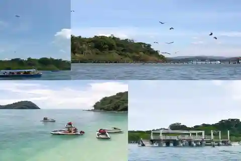 Langkawi : Lac de la vierge enceinte, île, plage, demi-journée