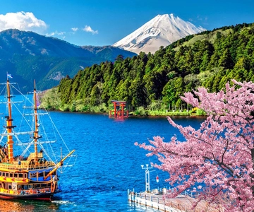 Monte Fuji: Viagem de 1 dia a Oshino Hakkai, Hakone, Teleférico de Owakudani