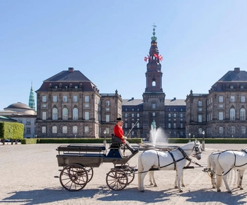 Toegangsbewijs paleis Christiansborg