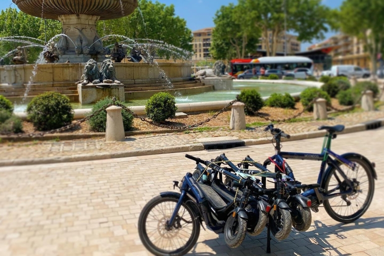Aix-en-Provence : Location de scooters électriquesPack découverte 2-4