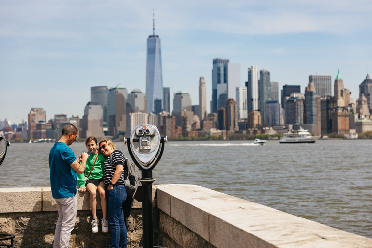 NYC: Wall Street Tour with 9/11 Memorial and Statue Ferry Lower Manhattan Walking Tour