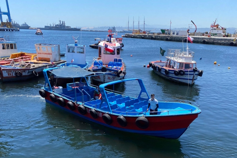 Valparaíso : Tour en Lancha por la Bahía
