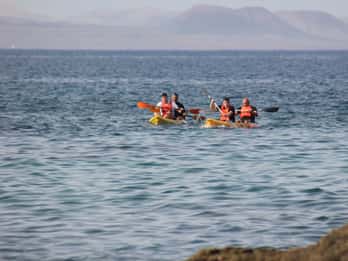 Spływ kajakowy w Playa Blanca