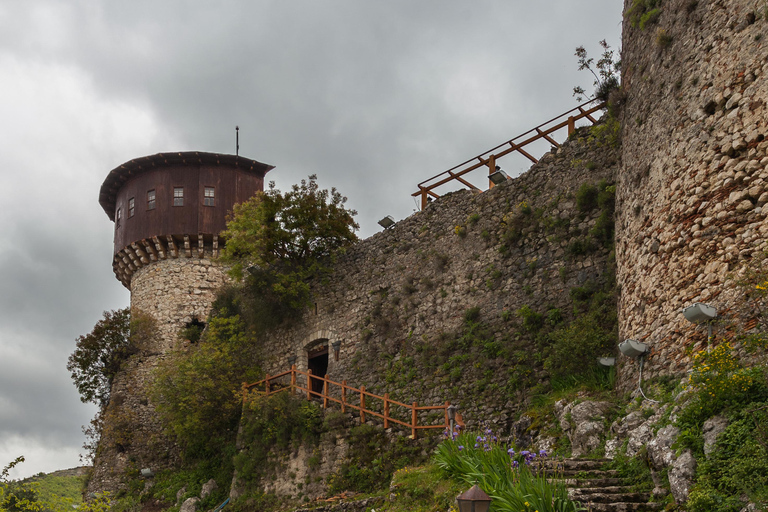 From Tirana: Pëllumbas Cave hiking & Petrelë Castle tour