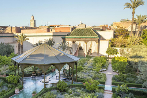 Marrakech : Madrasa Ben Youssef, jardin secret et visite de la médinaVisite privée