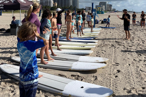 Fort Lauderdale Florida: Surfinglektioner privat / grupp