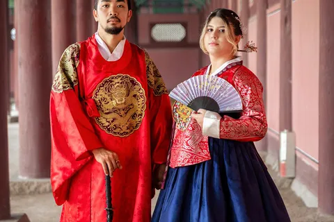 [Daehan Hanbok] Visite photographique du Hanbok dans un palais