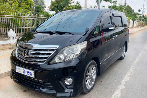 Phnom Penh: Private Transfer to Siem Reap with Driver Private Transfer: From Siem Reap to Phnom Penh with driver