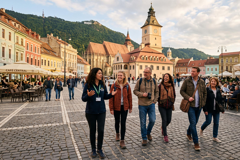 Bucharest-Dracula Castles, Peles-Cantacuzino-Brasov Day Tour COACH TOUR Audio guide in 24 languages