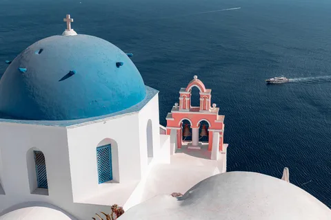 Crète : Croisière d'un jour à Santorin