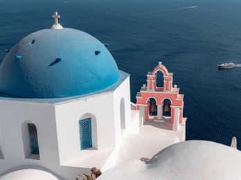 Kreta: Santorini 1 dagars kryssning