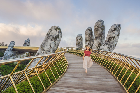 Hue to Hoi An: Hai Van Pass & Golden Bridge Day Tour Hue to Hoi An: Hai Van Pass & Golden Bridge Day Tour (lunch)