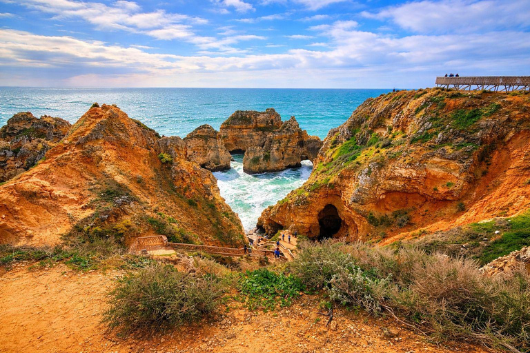 From Lisbon: Algarve Excursion + Boat Ride to Benagil Cave Small Group Tour