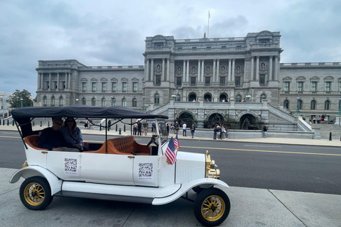 Washington, DC : Visite des monuments et mémoriaux dans une voiture ancienne