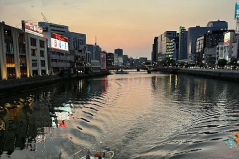 Fukuoka: Nakasu &amp; Hakata River Boat Cruise Guided TourNakasu &amp; Hakata River Boat Cruise Guided Tour