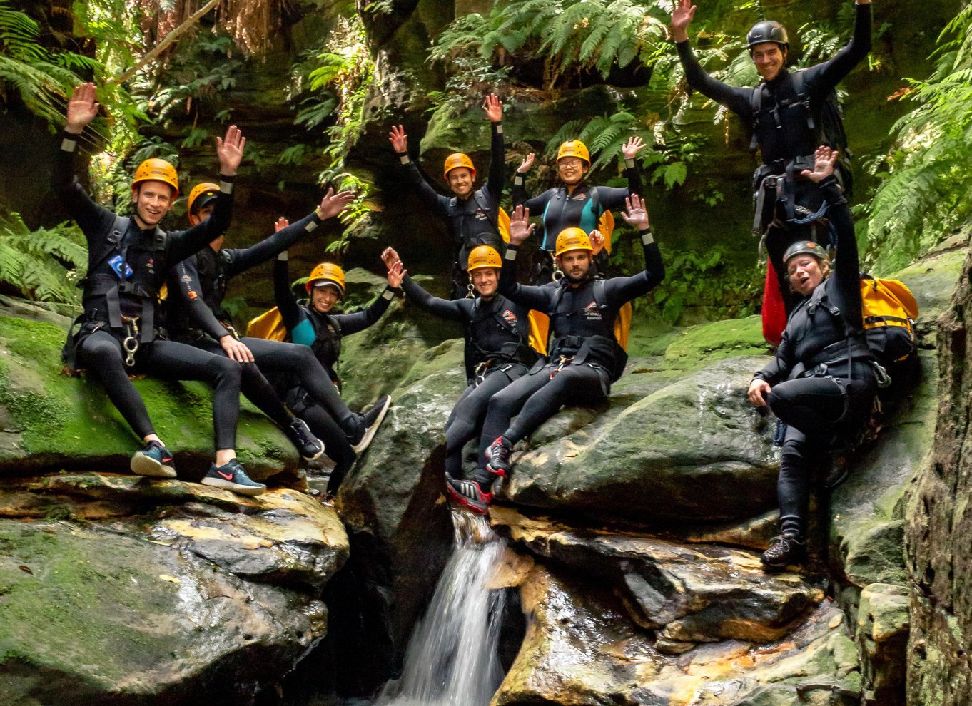 Blue Mountains: Abseiling og canyoning-oplevelse