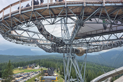 Zakopane: Treetop Skywalk Hot Springs Experience & Transport Termy Bania – Skip-the-Line Thermal Baths Entry
