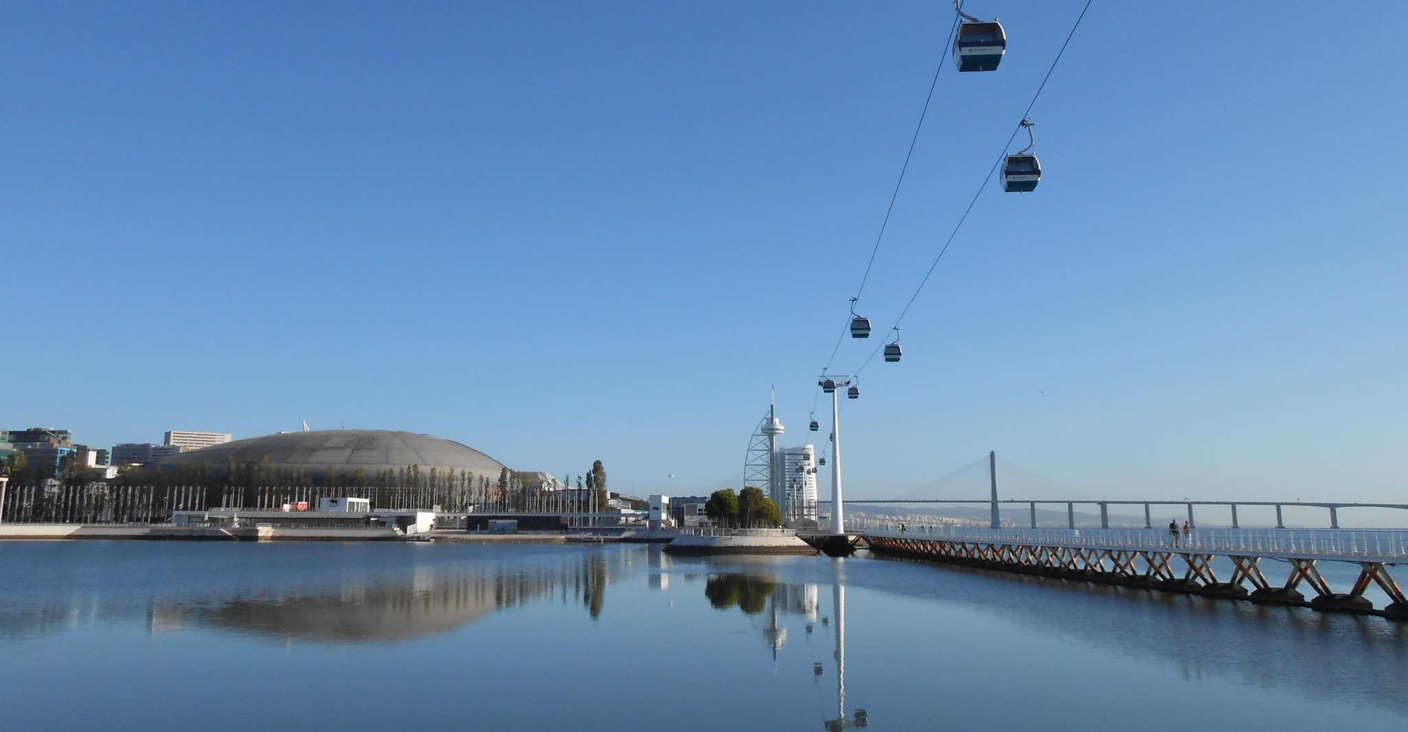 Lisbon: Nations Park Gondola Lift One-Way Cable Car