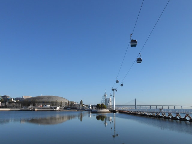 Lisbon: Nations Park Gondola Lift One-Way Cable Car