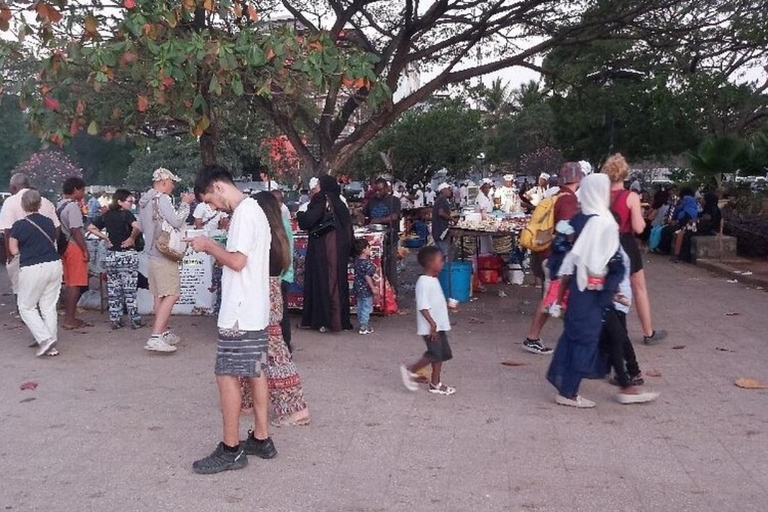Stadstur i Stone Town, Prison Island, solnedgång och nattlig matmarknadTur utan upphämtning och avlämning vid hotell