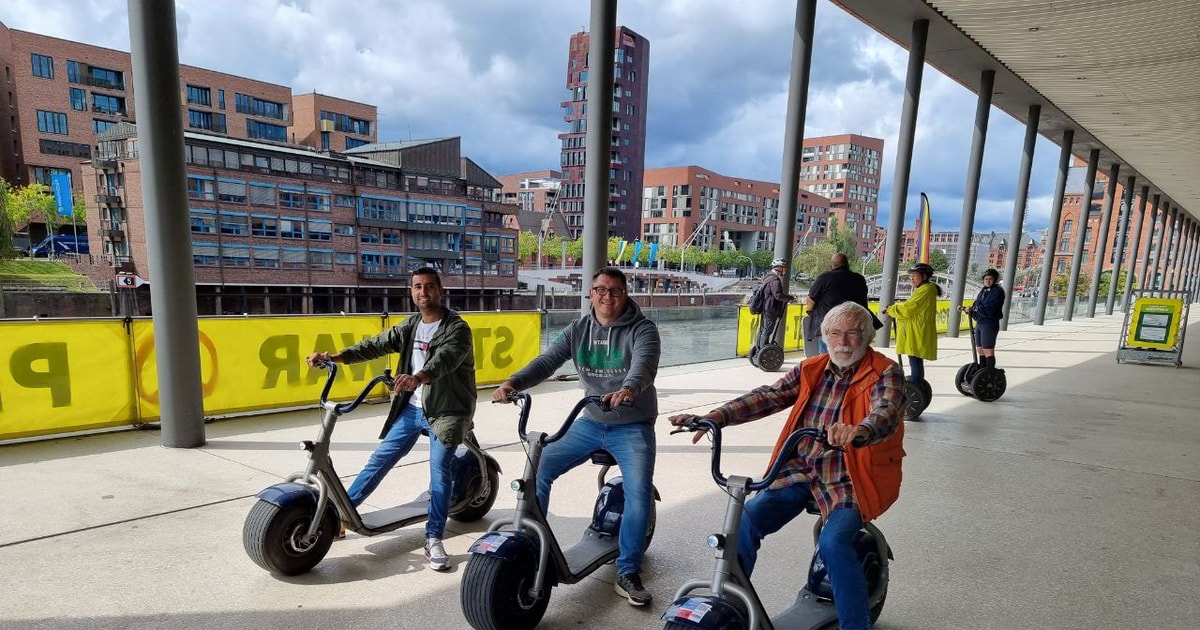2H Hamburg Escooter Tour GetYourGuide