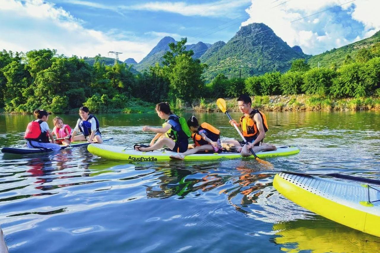 Kayaking on the Li River, Yangshuo