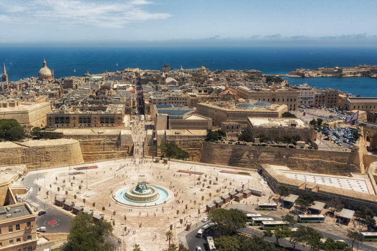 Geführter Rundgang durch Valletta mit lizenziertem GuideMit spanischsprachigem Guide oder Übersetzer