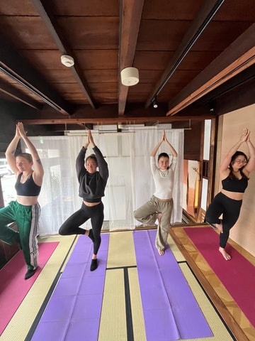 Kyoto: Yoga Class in the nature