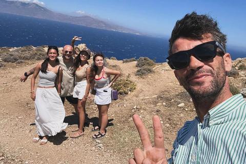 Mykonos Hidden Spots Tour particular guiado por jipe