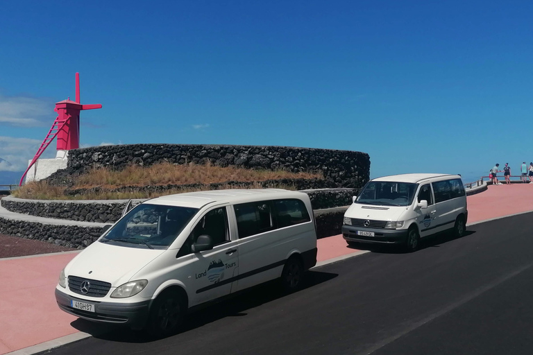 Île de São Jorge : Visite d&#039;une jounée avec véhicule et excursion en bateau