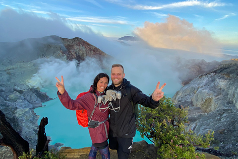 Banyuwangi: Kawah Ijen Blue Fire &amp; Kalipait Waterfall Tour