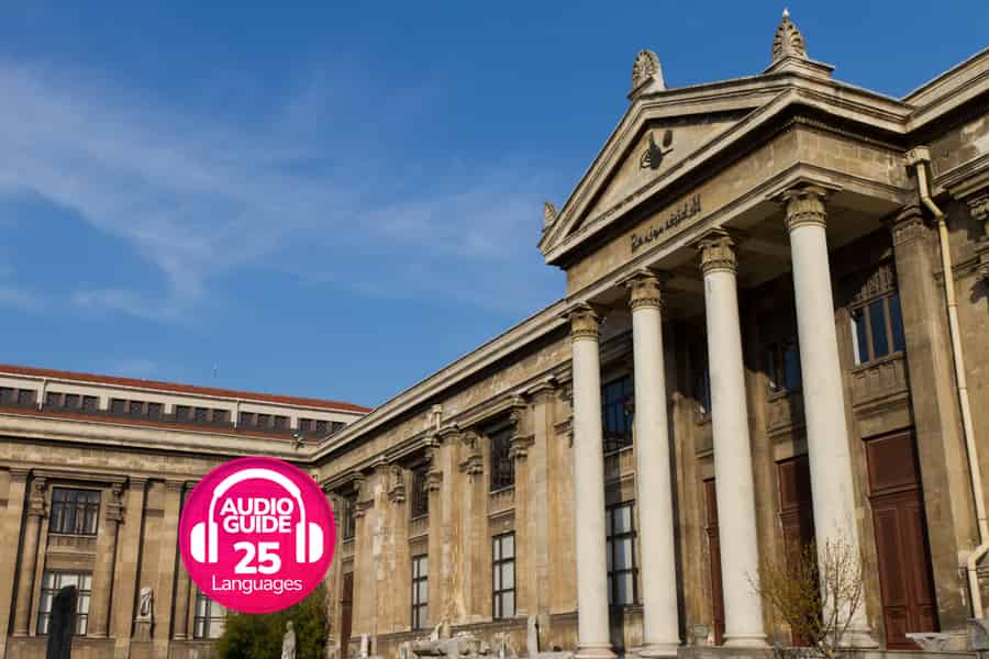 Eintrittskarte und Audioguide für die Archäologischen Museen in Istanbul. Foto: GetYourGuide Eintrittskarte und Audioguide für die Archäologischen Museen in Istanbul. Foto: GetYourGuide