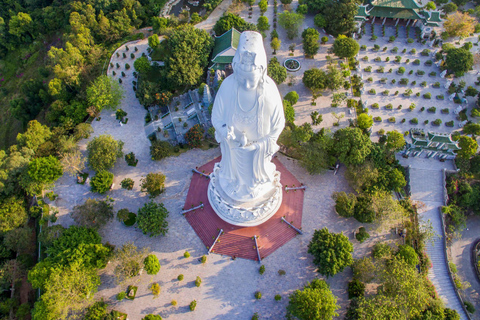 Montanhas de mármore, Lady Buddha, Da Nang à noite e Rio Han