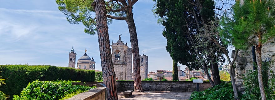Bergame : Visite guidée de la ville haute avec guide francophone
