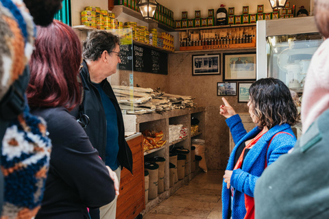 Lisbonne : Visite guidée gastronomique : goûts et traditions