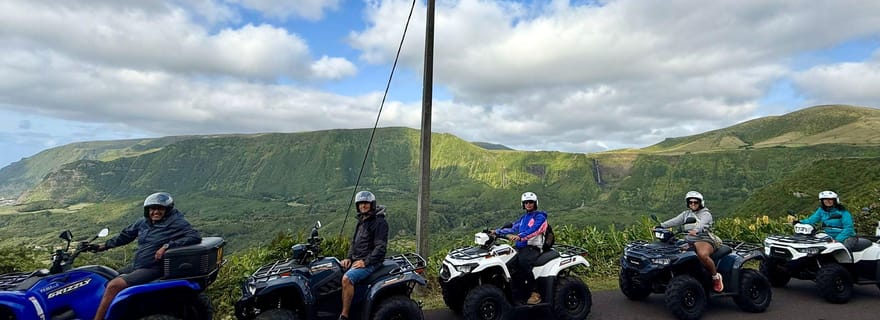 Île de Flores : excursion en quad