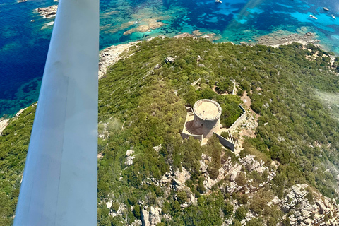 PROPRIANO : FLUG ÜBER DIE KORSISCHEN LANDSCHAFTENRoccapina