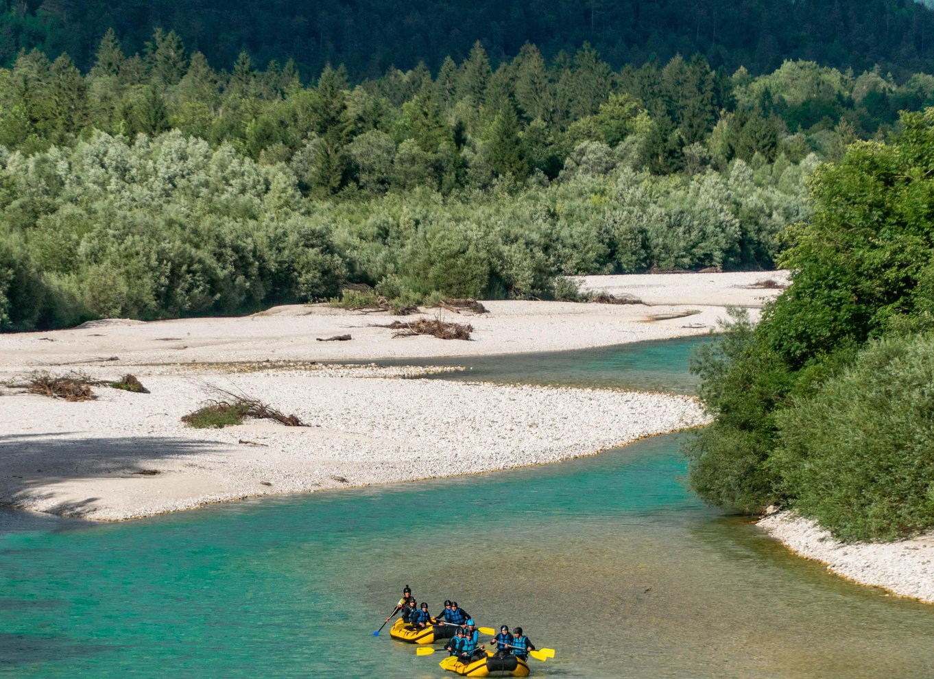 Rafting-tur i Bovec/Kobarid