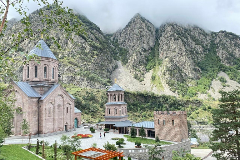 Kazbegi: Dariali Monastery, Gveleti Waterfall & Gergeti Tour
