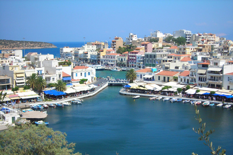 克里特岛：普拉卡、斯皮纳龙加和圣尼古拉奥斯冬季一日旅行从伊拉克利翁和阿穆达拉接客