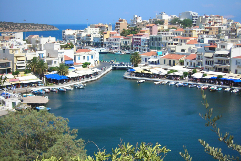 克里特岛：普拉卡、斯皮纳龙加和圣尼古拉奥斯冬季一日旅行从伊拉克利翁和阿穆达拉接客